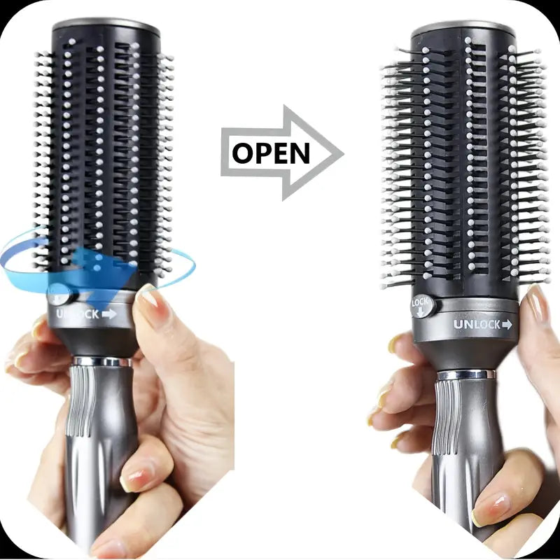 Brosse à Cheveux Démêlante avec Poils Rétractables