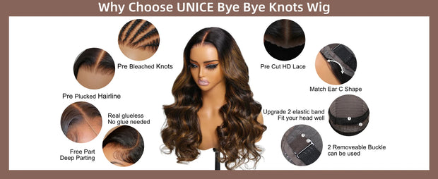 Perruque humain hair ondulée Brune tendance moyennes Qualité