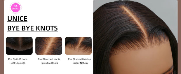 Perruque humain hair ondulée Brune tendance moyennes Qualité