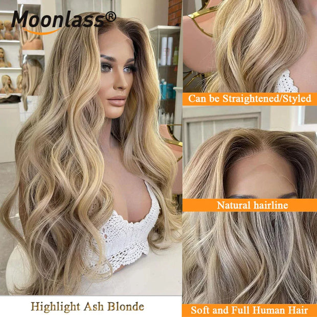 Perruques Body Wave Human Hair SPECIFICATIONs Bases Material