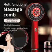 Masssages Comb Red Light Therapy Hair Follicle Comb Features