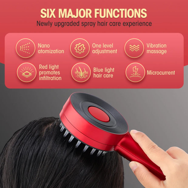Masssages Comb Red Light Therapy Hair Follicle Comb Features