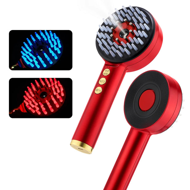 Masssages Comb Red Light Therapy Hair Follicle Comb Features