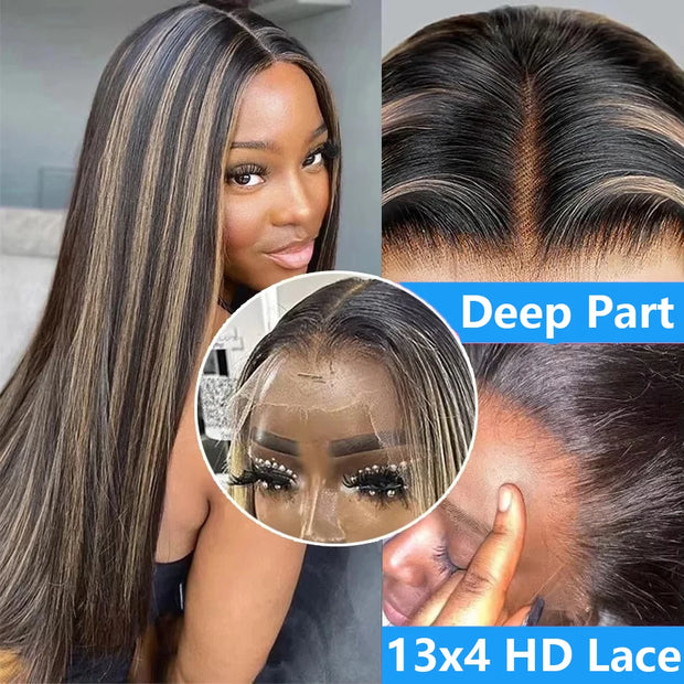 Perruques Laces Front Human Hairs avec attaches réglables et
