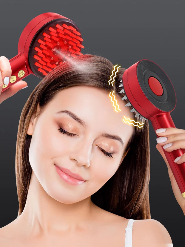Masssages Comb Red Light Therapy Hair Follicle Comb Features