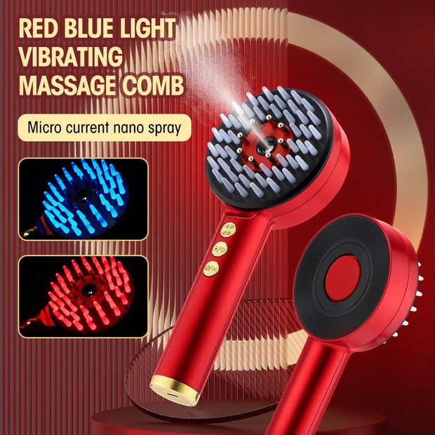 Masssages Comb Red Light Therapy Hair Follicle Comb Features
