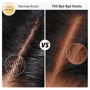 Perruque humain hair ondulée Brune tendance moyennes Qualité