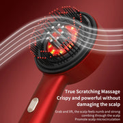 Masssages Comb Red Light Therapy Hair Follicle Comb Features