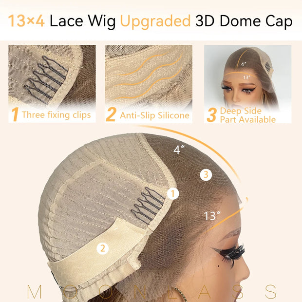 Perruques Body Wave Human Hair SPECIFICATIONs Bases Material