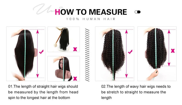Perruque humain hair ondulée Brune tendance moyennes Qualité
