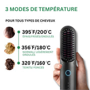Brosses liseuse de cheveux brillants et sans frisottis Grâce