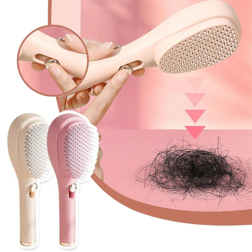 Peigne à cheveux rétractable