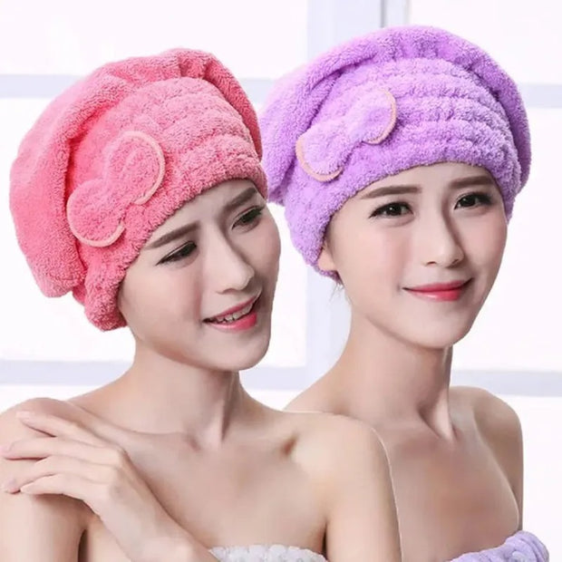 BonnetS de doucheS en Microfibre otégez vos cheveux gardantS