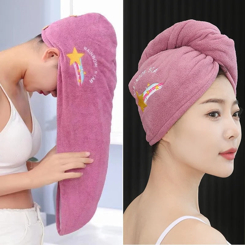 Serviette Enveloppante Cheveux
