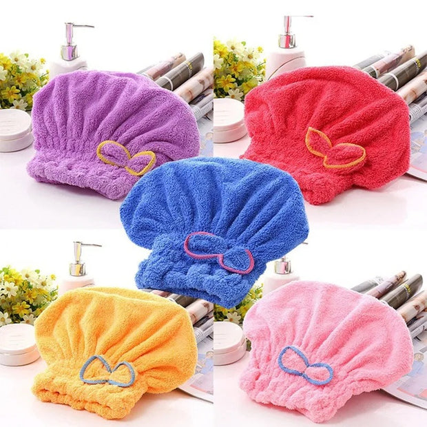 BonnetS de doucheS en Microfibre otégez vos cheveux gardantS
