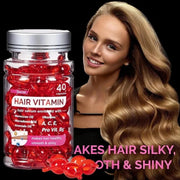 capsule d'Huile de Vitamine DArgan pour des cheveux sublimés