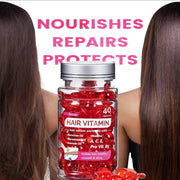 capsule d'Huile de Vitamine DArgan pour des cheveux sublimés