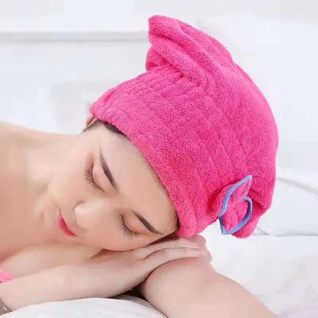 BonnetS de doucheS en Microfibre otégez vos cheveux gardantS