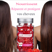 capsule d'Huile de Vitamine DArgan pour des cheveux sublimés