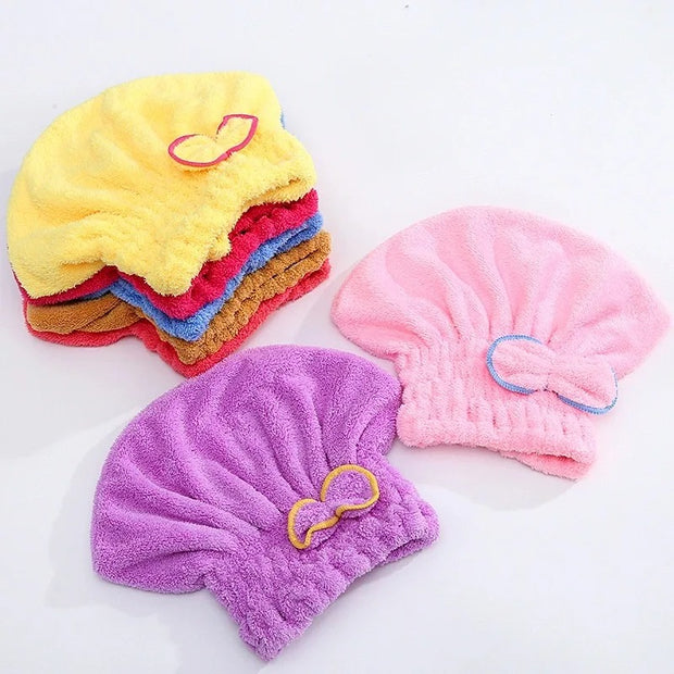 BonnetS de doucheS en Microfibre otégez vos cheveux gardantS