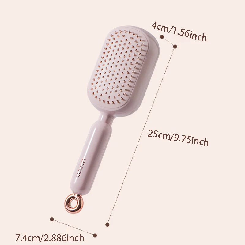 Peigne à cheveux rétractable