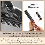 Brosse à Cheveux Démêlante avec Poils Rétractable capillaire