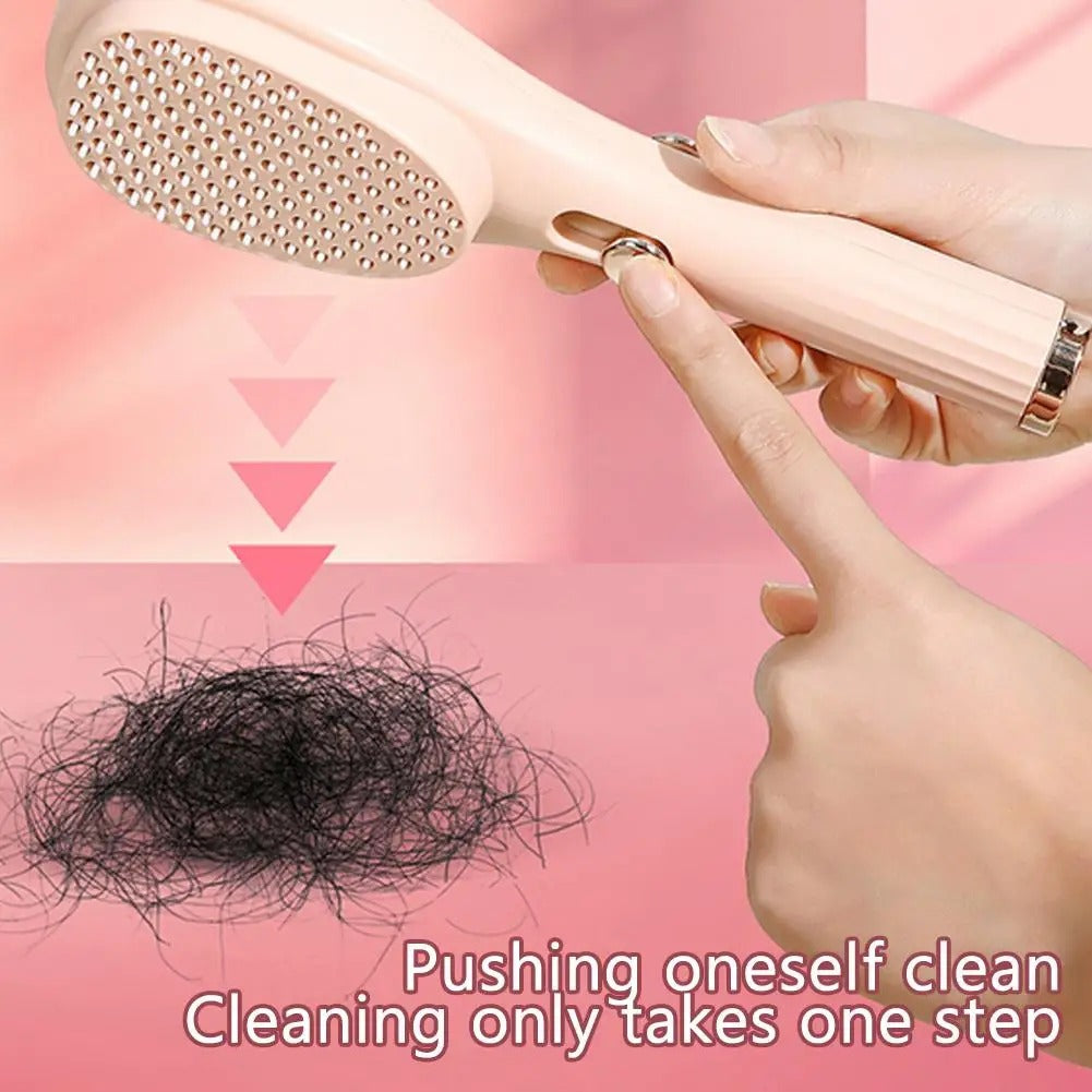 Peigne à cheveux rétractable