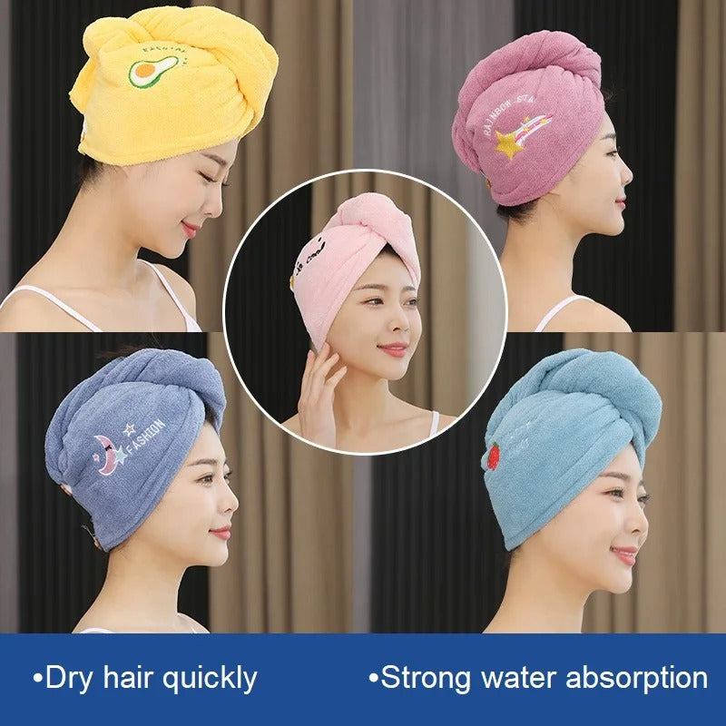 Serviette Enveloppante Cheveux