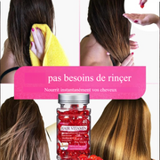 capsule d'Huile de Vitamine DArgan pour des cheveux sublimés