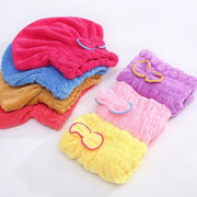 BonnetS de doucheS en Microfibre otégez vos cheveux gardantS