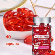 capsule d'Huile de Vitamine DArgan pour des cheveux sublimés