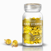 capsule d'Huile de Vitamine DArgan pour des cheveux sublimés