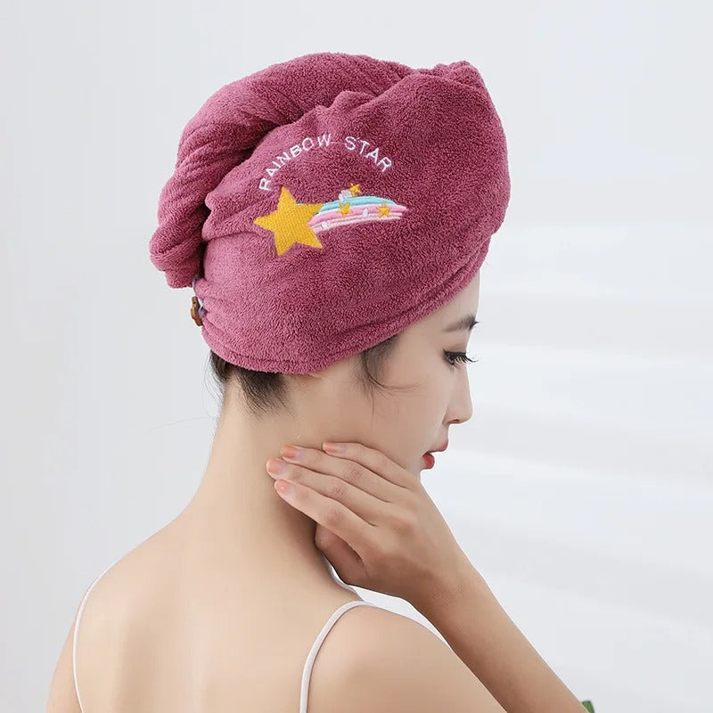 Serviette Enveloppante Cheveux